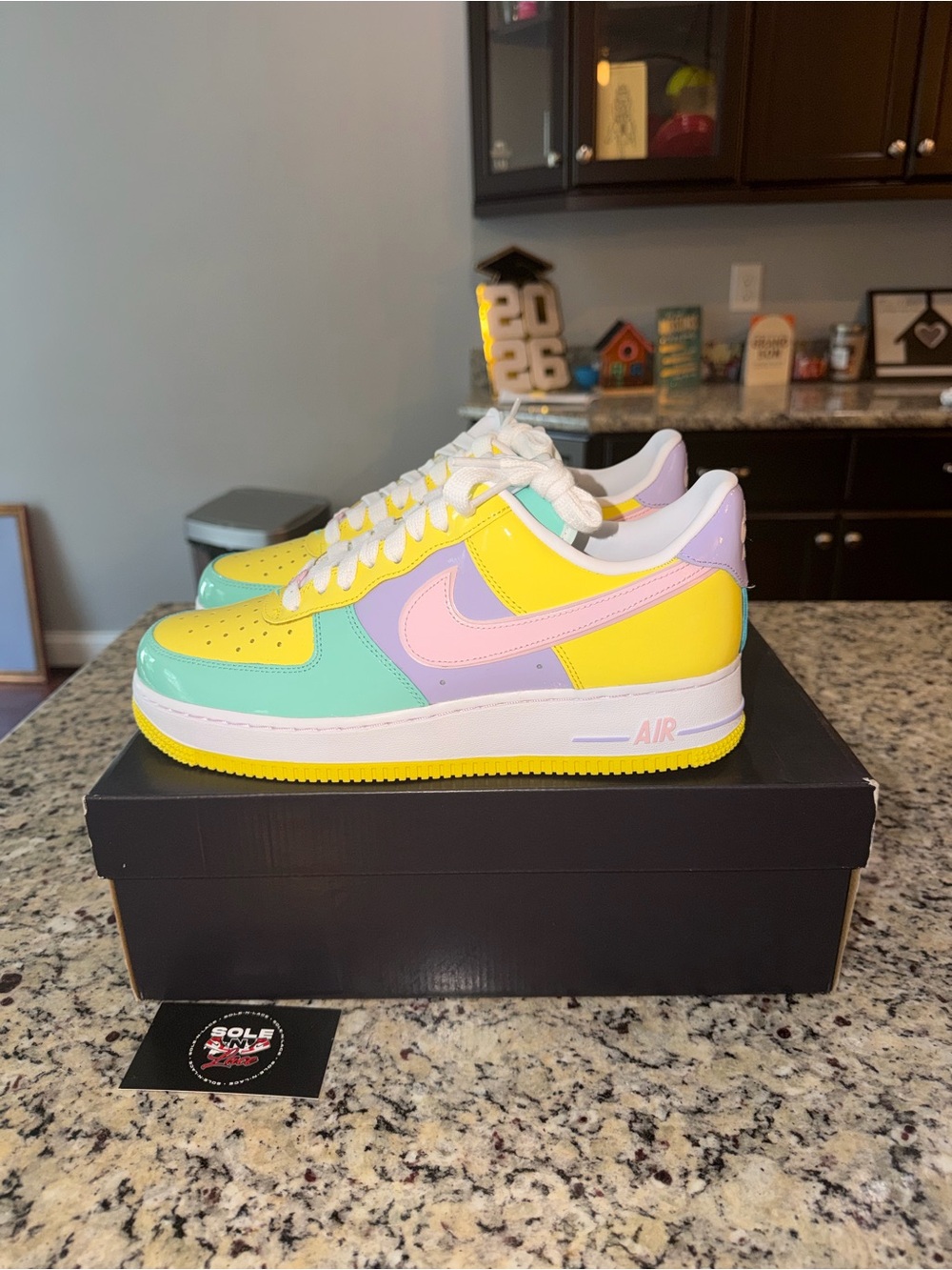 Size 9 Nike Air Force 1 '07 Low Easter 2026 SKU IQ9706-701
